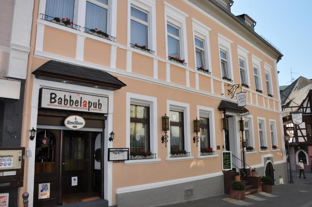 Hotel Rheinstein Рюдесхайм-на-Рейне Экстерьер фото